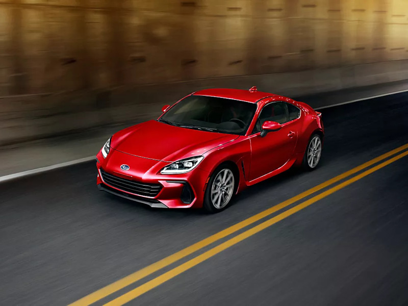 2025 Subaru BRZ rear-wheel drive layout