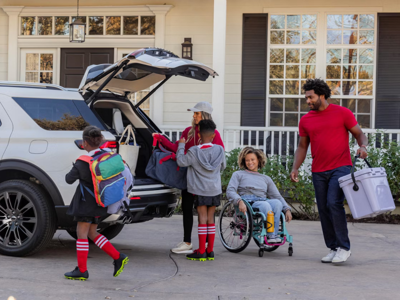 2026 Ford Explorer cargo area