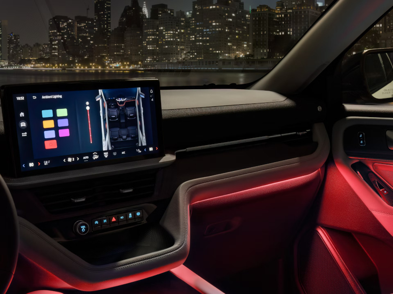 2026 Ford Explorer interior lighting