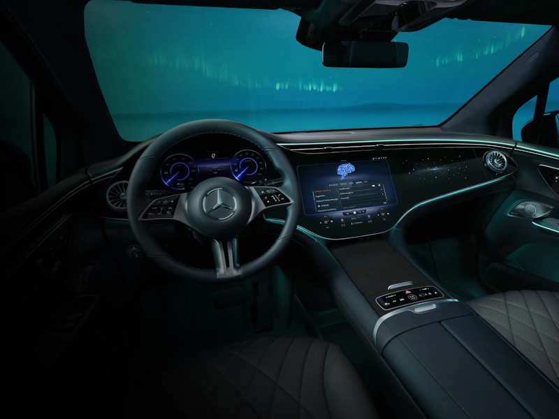 2026 Mercedes-Benz EQE SUV Hyperscreen