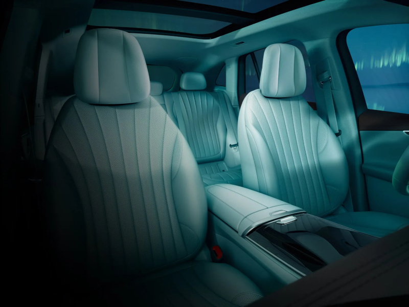 2026 Mercedes-Benz EQE SUV luxurious cabin