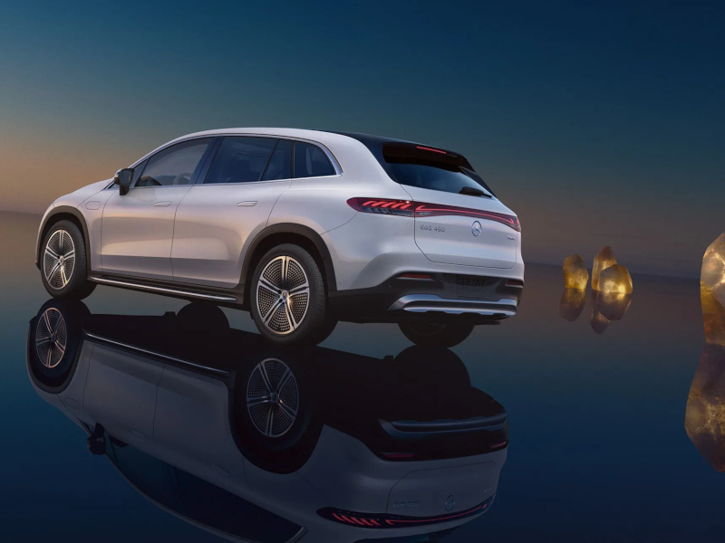 2026 Mercedes-Benz EQS SUV aerodynamic design