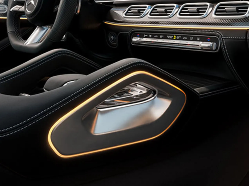 2026 Mercedes-Benz GLS SUV ambient lighting